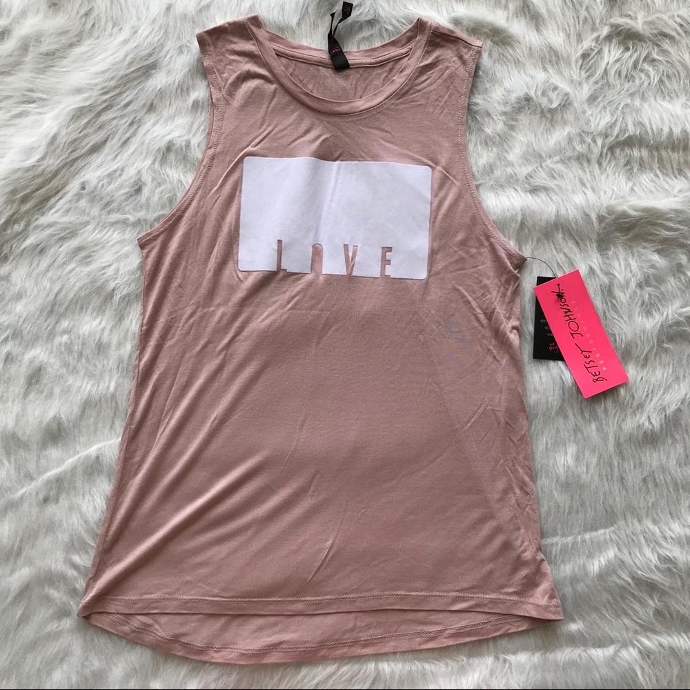 🖤Sale Today Only! Betsey Johnson Love Tank [NWT]